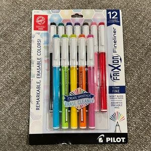 Pilot 12ct FriXion Fineliner Erasable Marker
Pens Fine Point - unopened